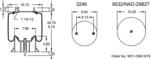 352-9194 Air Spring