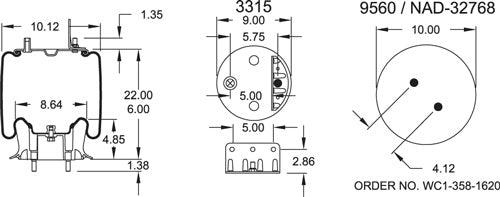 352-9371 Air Spring