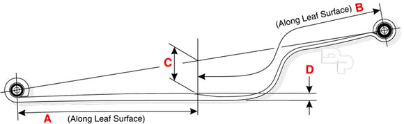 Airtek Front Eye-Eye Leaf Spring