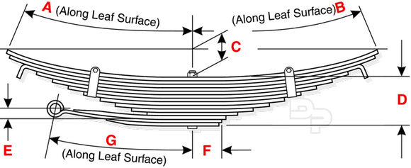 Radius Rod Hook-Hook Leaf Spring